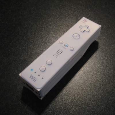 anthony.liekens.net » Misc » Paper Mockup Of Wii Remote
